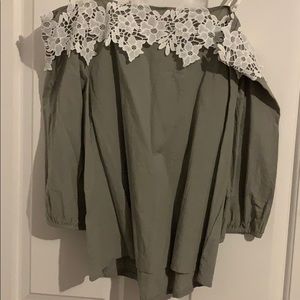 Off the shoulder top